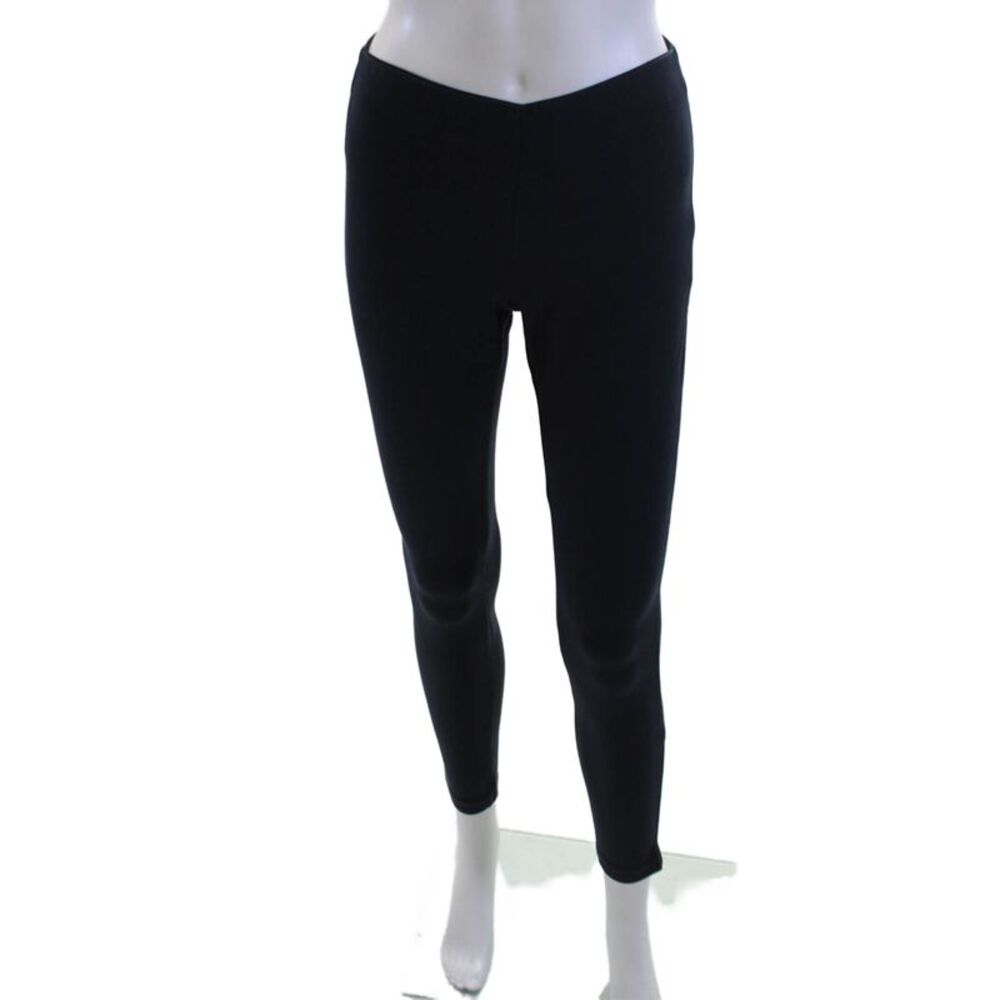 Theory Womens Ankle Jeggings Black Viscose Blend Size 00